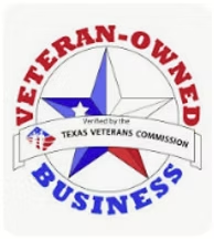 Veteran-Owned Business — Texas Veterans Commission certification badge